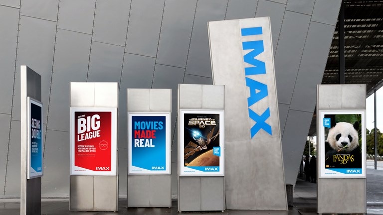 Advertising posters